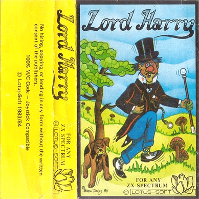 Lord Harry box art for ZX Spectrum